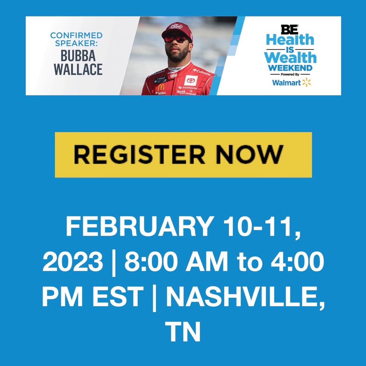 AlfredEdmondJr's tweet photo. Meet me in #Nashville with some of the nation’s top health and #fitness experts, influencers and #goalmodels for our first @blackenterprise #HealthIsWealth Weekend beginning Feb 10.
Register NOW at https://t.co/hU57Hycd57
#BEHealth
#TheSuccesspert #BlackNashville #musiccity https://t.co/mr1cxReTib