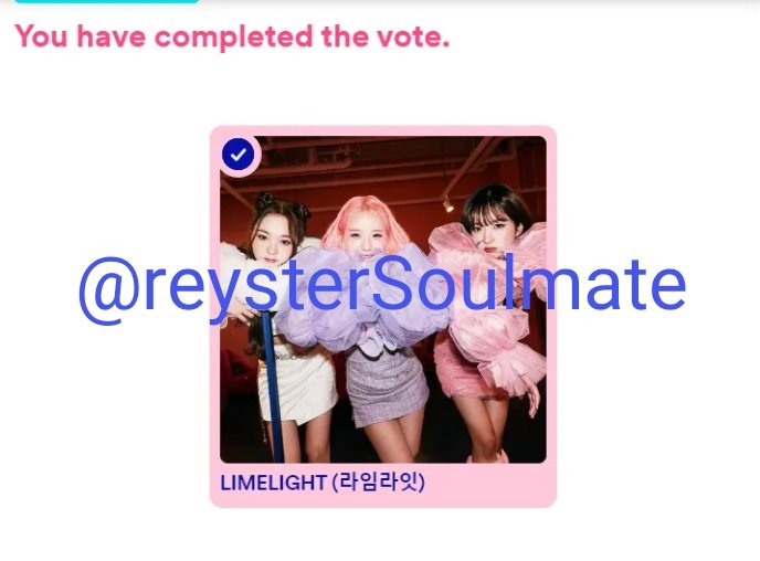 reysterSoulmate's tweet photo. Done voting 🫶💯
#reySTARlight #LimeLight #DreamMaker_REYSTER https://t.co/snPQrHARta