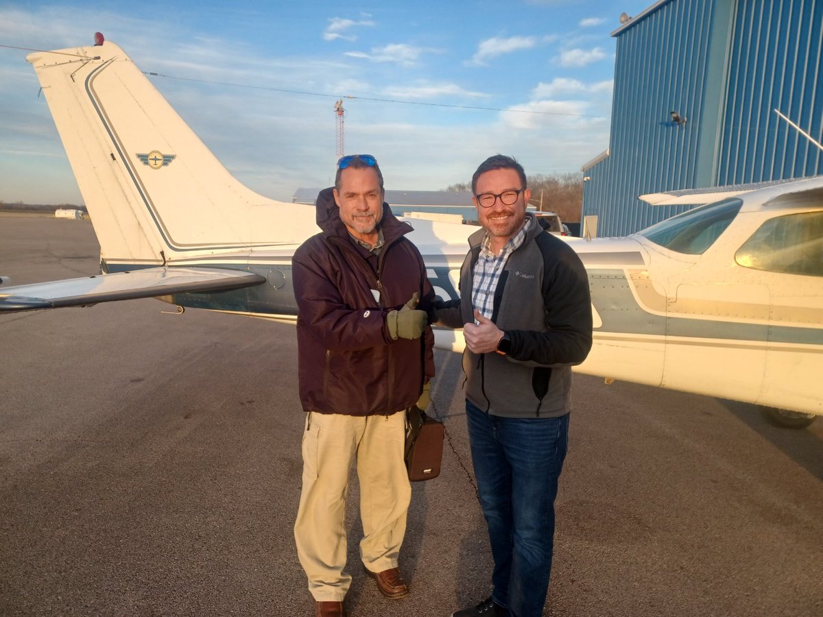 MRFTI's tweet photo. HUGE congratulations to Luis today for passing his Private Pilot Checkride!! 🎉 
Great job Luis, we’re so proud of you! ✈️👏🏼 https://t.co/RbDEqk7zxq