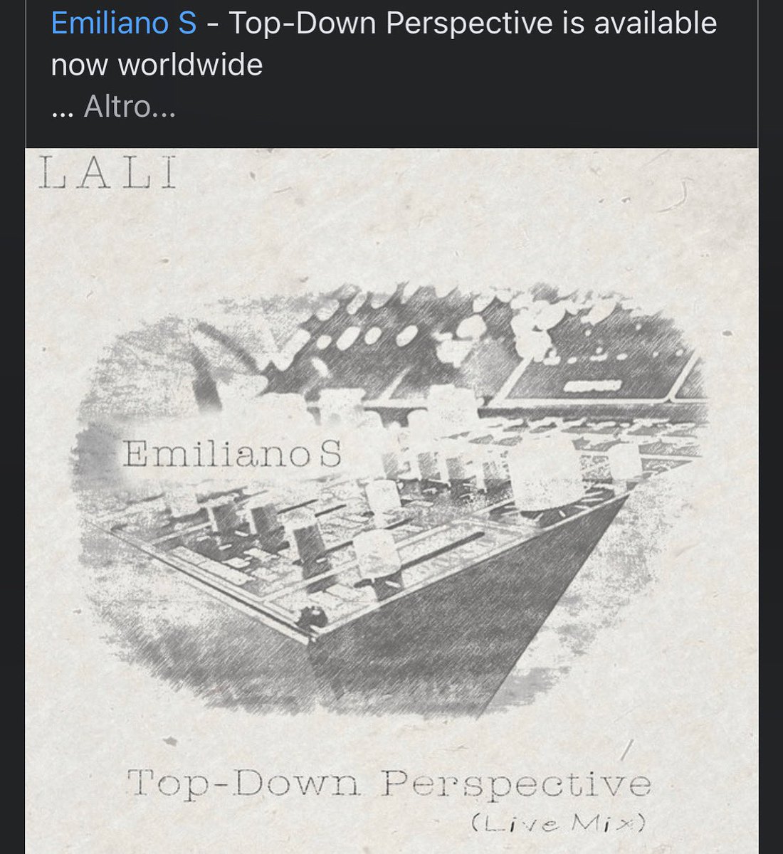 EmilianoSOff's tweet photo. Now Worldwide🌍
@emilianosoff live mix capture 

https://t.co/GqV5zp7tz8

#electronicmusic #soundtrack #downtempo #musiclover https://t.co/9NA2cl29FD
