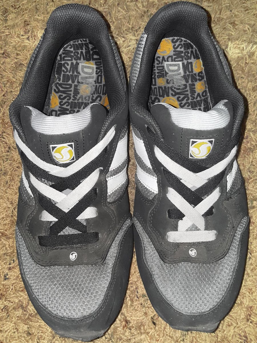 profshoelace's tweet photo. Shoe lacing photo high-res repost (orig. posted in low-res on 08-May-2018). Black, grey &amp; white DVS Premier Sandbars laced with B&amp;W “Double” + “Display Shoe” Lacing (from Brandon A.)
#black #grey #white #dvs #dvsshoes #premier #sandbar #sneakers #doublelacing #displayshoelacing https://t.co/19T2HfTT8a