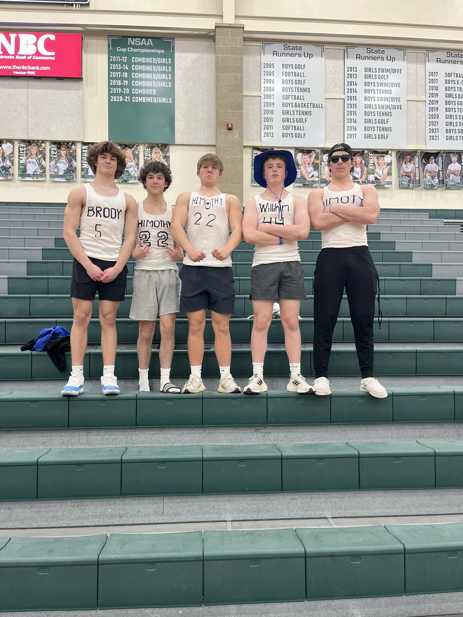 This group of superfans travel too!  There are a couple of familiar faces from last night!  No homework tonight…right?