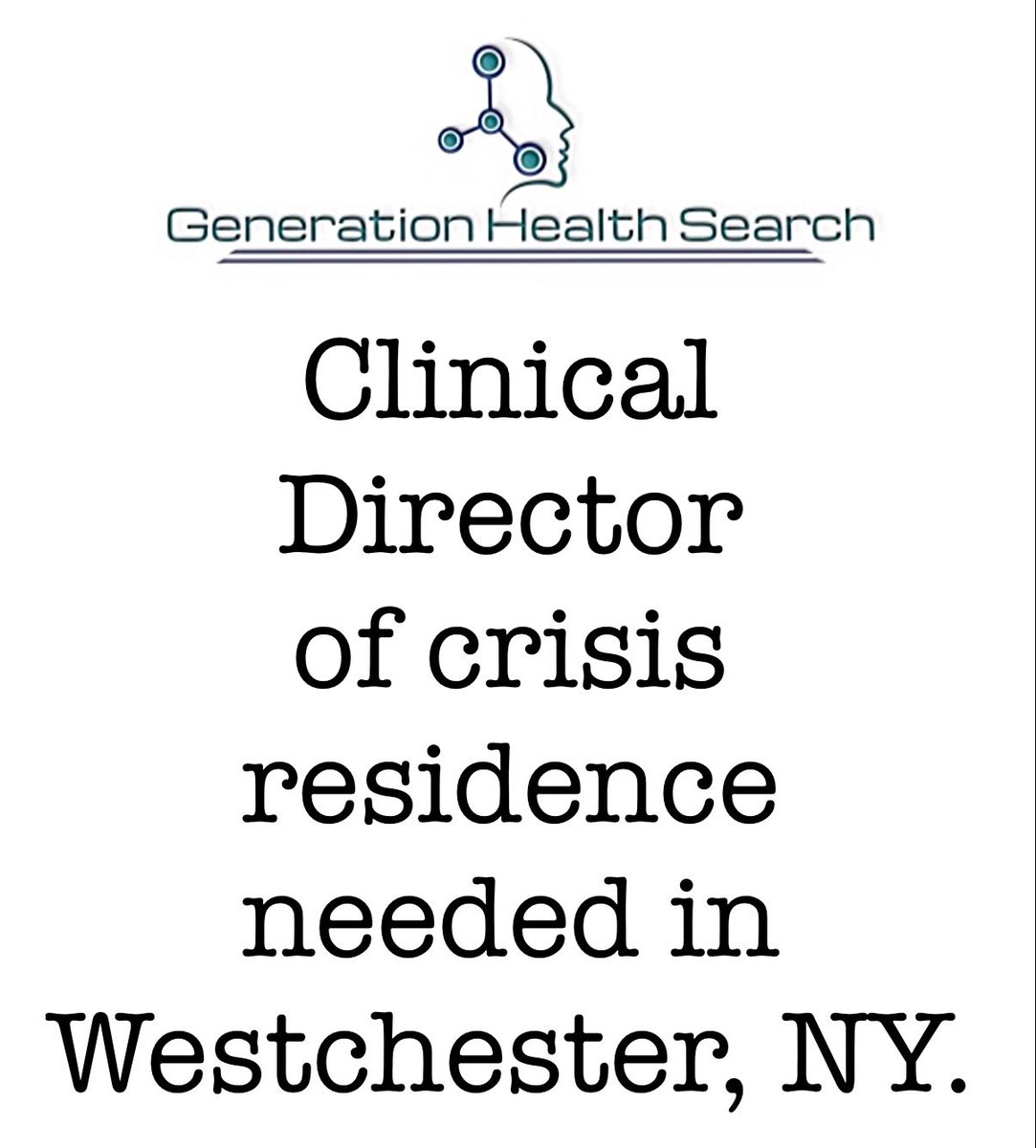 #Generationhealthsearch
#healthcare #healthcareworkers #physician #physicians #recruitment #psychiatry #medicalschool #medicaljobs #doctors #physicianrecruitment #readytowork #NYC #socialworker #mentalhealth #therapist #therapy #crisisresidence #director #clinicaldirector