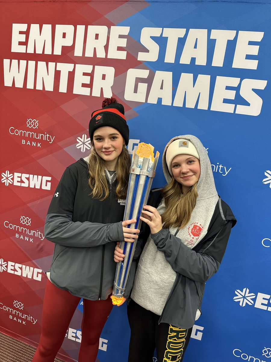 saranaclakehs's tweet photo. The Indoor Track Team participating in the @ESWGames Torch Relay today. Nice work! #redstormpride #gobigred https://t.co/Ver1BKfrOl