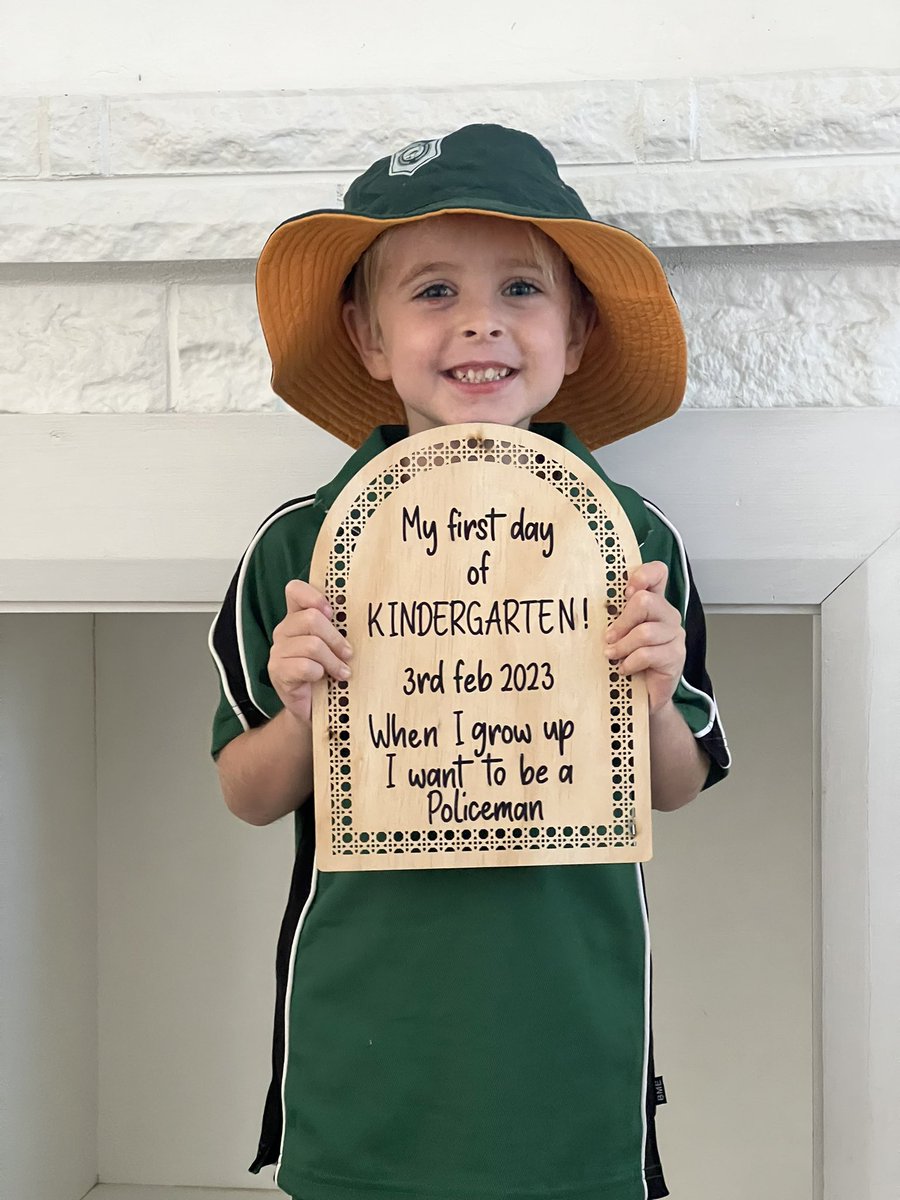 Haylee07's tweet photo. Kindergaten… comin in hot https://t.co/hAMgpMf30F