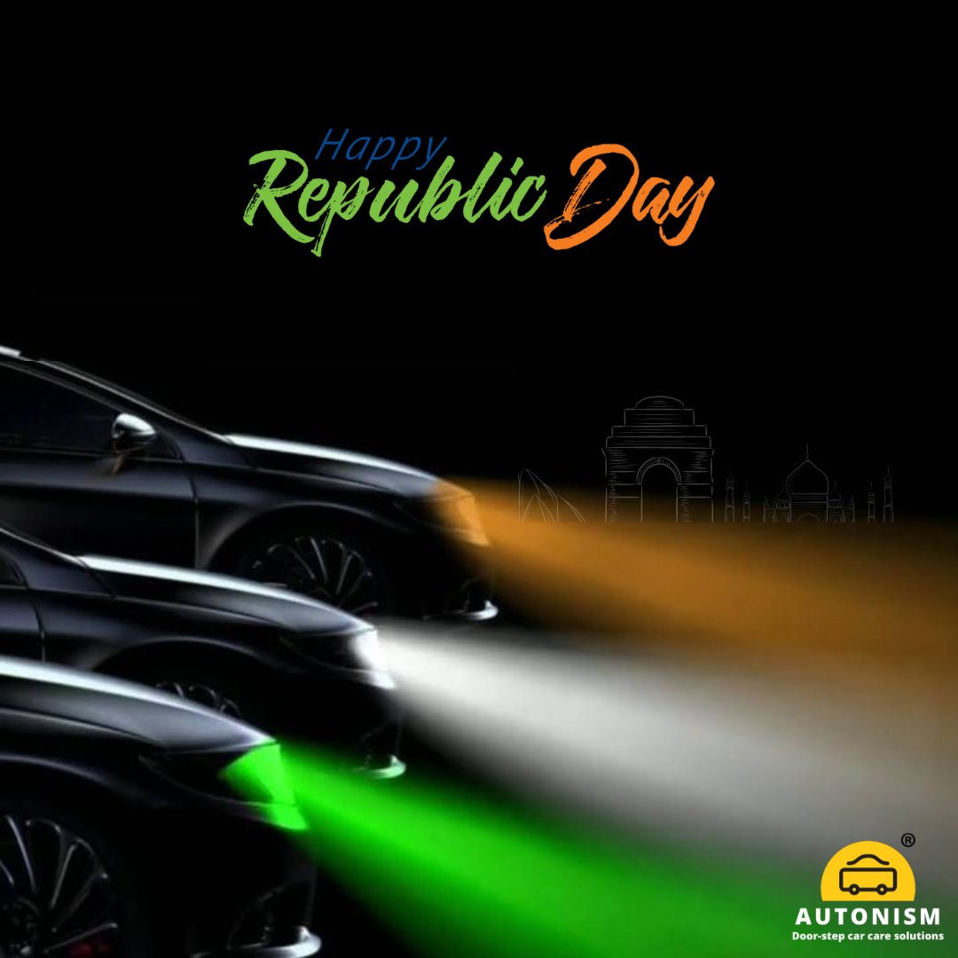Happy Republic Day. 🇮🇳
-from Team Autonism
.
.
.
.
#HappyRepublicDay #RepublicDay
#doorstepcarservicing #26january #carservicingmadeeasy #carservicingmadesmart #doortodoorcarservice #carservicemadesmart  #carservicing #carcare #RepublicDay2023