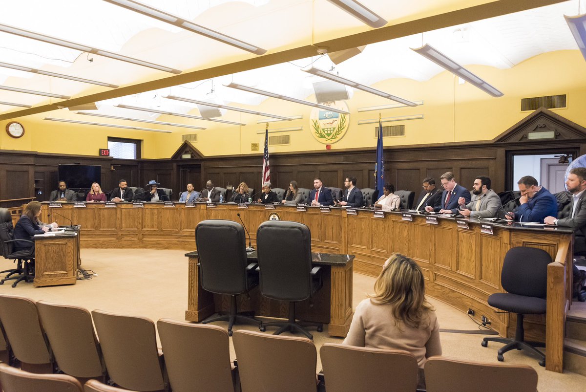 PisciottanoPA's tweet image. Another fantastic @PADemPolicy hearing about election administration and security earlier today. Thanks to our testifiers for sharing their knowledge, @Innamo @RyanBizzarro for hosting, and the @ACDelegation + colleagues from 12 counties across the state for participating!