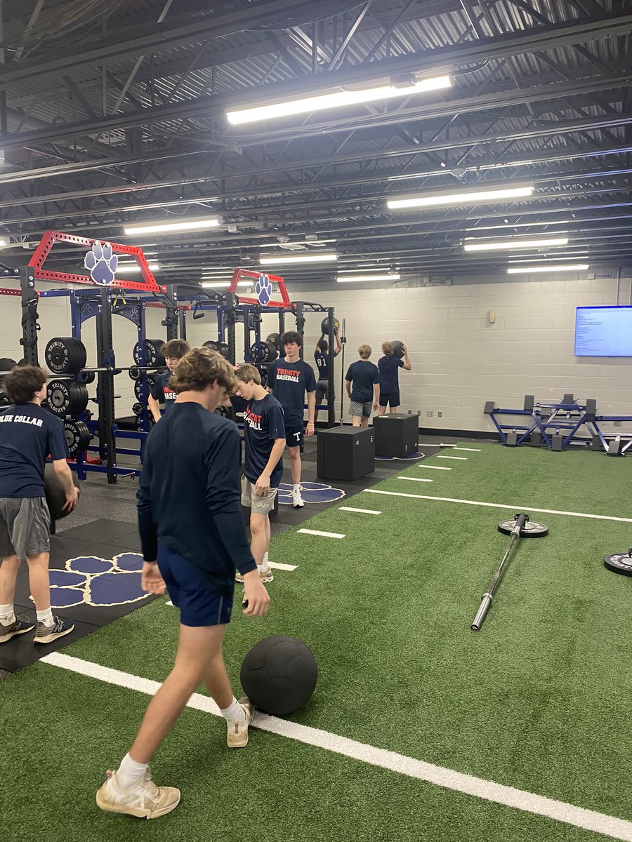 JarrodCook11's tweet image. Work!!  @TPSAthletics1 #trinitybaseball #bluecollar #coc