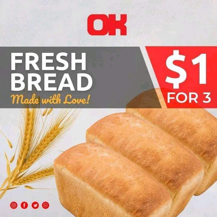 zanupf_patriots's tweet photo. ZANU PF has delivered‼️

You asked for dollar for 2 loaves and we gave you dollar for 3 loaves. https://t.co/gj5r9ekxxO