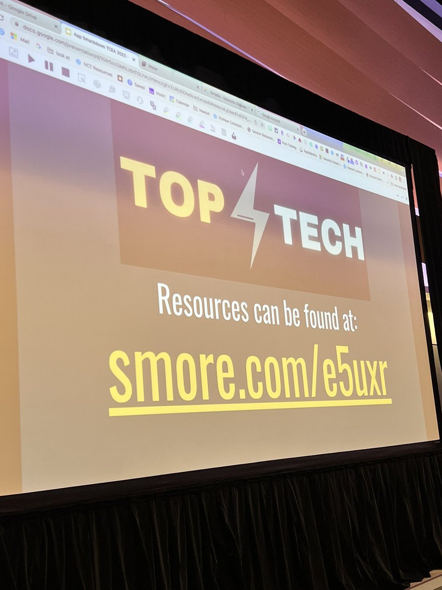 MannyDiscoTech's tweet image. Fun times! @Tech_Meier @joangore @corderj and @drrios had to go work
Check out the s’more for all kinds of fun apps! Like the @edpuzzle State Standard alignment
#TCEA #TCEA23