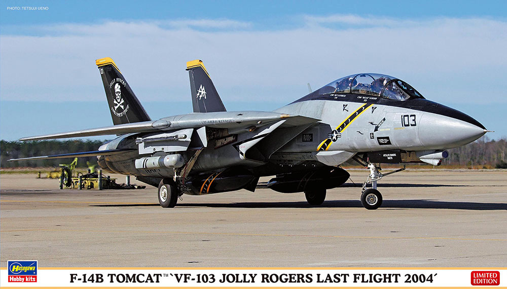 hobbysearch_mm's tweet photo. 【箱絵を追加しました。】ハセガワ
1/72 F-14B トムキャット `VF-103 ジョリー ロジャース ラストフライト 2004`
好評ご予約受付中です!→ https://t.co/28SIwXwddG
#プラモデル #プラモ #VF103 #JollyRogers #Plastickits #Plasticmodel #Scalemodels https://t.co/NYdHqWHwLo