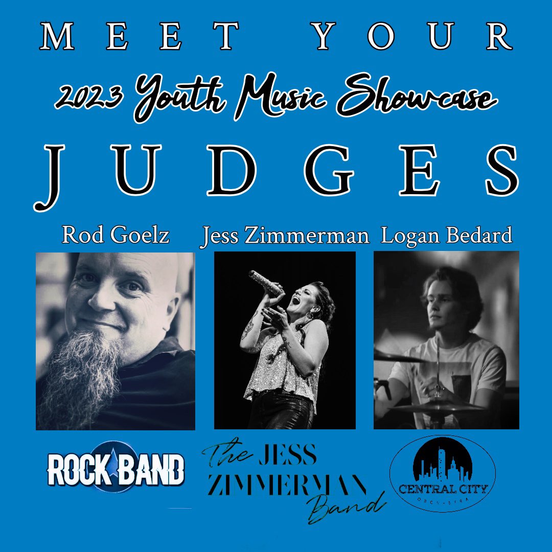 Central Pennsylvania Music Hall of Fame (@cpmhof) on Twitter photo Meet your judges for the Youth Music Showcase on Saturday February 25th at <a href="/LVC/">LebanonValleyCollege</a>
Rod Goelz, Jess Zimmerman, and Logan Bedard!
Mark your calendars! This event showcases the talents of many bands/artists (ages 18 and under)! It’s a FREE EVENT and open to the public! Meet your judges for the Youth Music Showcase on Saturday February 25th at <a href="/LVC/">LebanonValleyCollege</a>
Rod Goelz, Jess Zimmerman, and Logan Bedard!
Mark your calendars! This event showcases the talents of many bands/artists (ages 18 and under)! It’s a FREE EVENT and open to the public!