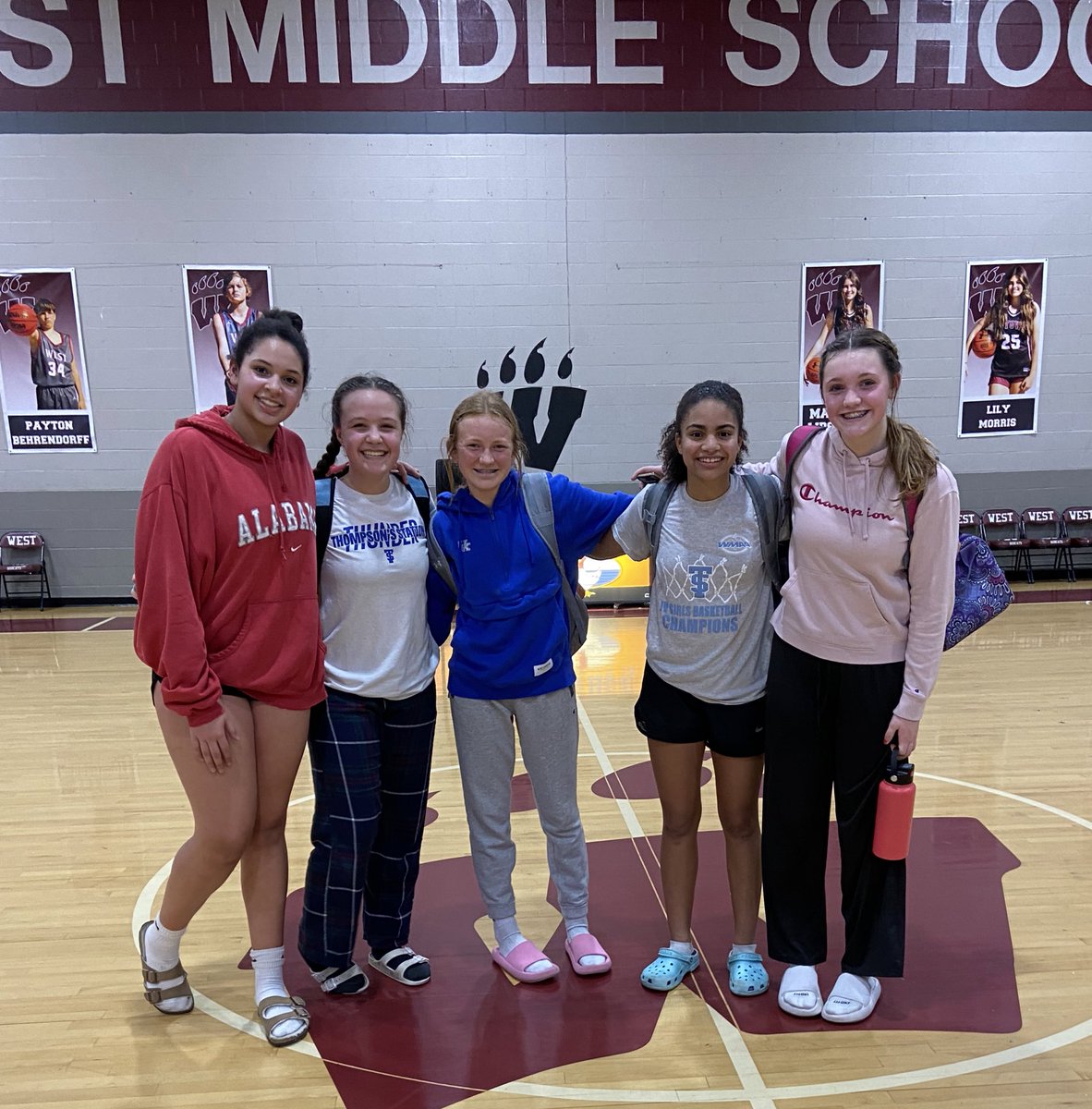 TSMS Thunder Basketball tweet media