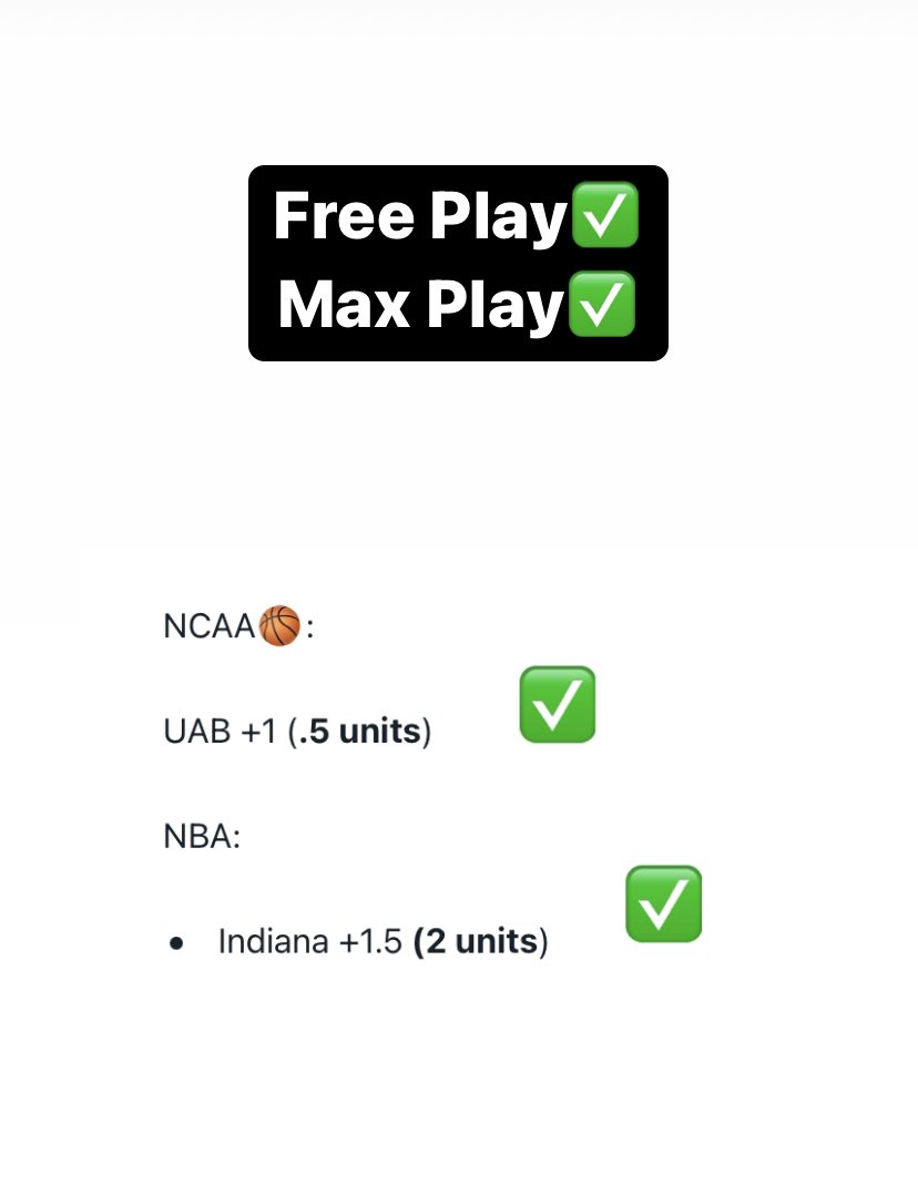 sharpievig1's tweet photo. #sportsbettingtwitter #sportsbetting https://t.co/soXQyvNMqQ