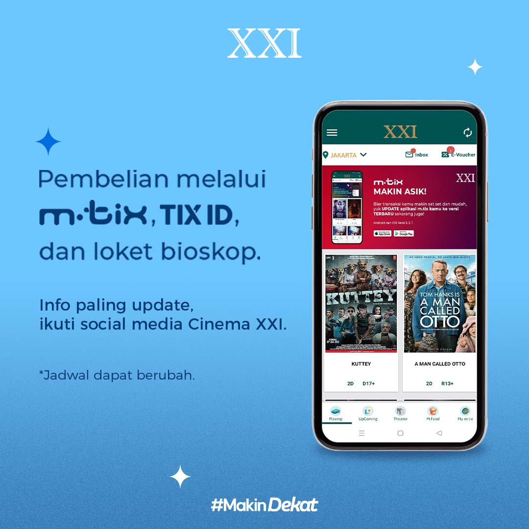 TerasTeh's tweet photo. Top story: @cinema21: 'Lihat seperti apa awal mula dari industri film Hollywood pada masa keemasannya 🎬

Ajak teman-teman Sobat XXI untuk menyaksikan #BabylonMovie tayang mulai hari ini di Cinema XXI!

#NontonASIKdiXXI… https://t.co/3c5cxUsxAB, see more https://t.co/Tmt5F1HyhH