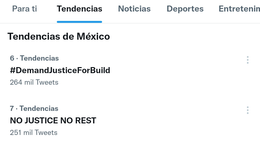 AMBAR_LB's tweet photo. Vamos burbujitas de MÉXICO si podemos llegar a la meta 
NO JUSTICE NO REST
#DemandJusticeForBuild https://t.co/fp1h8BPImy