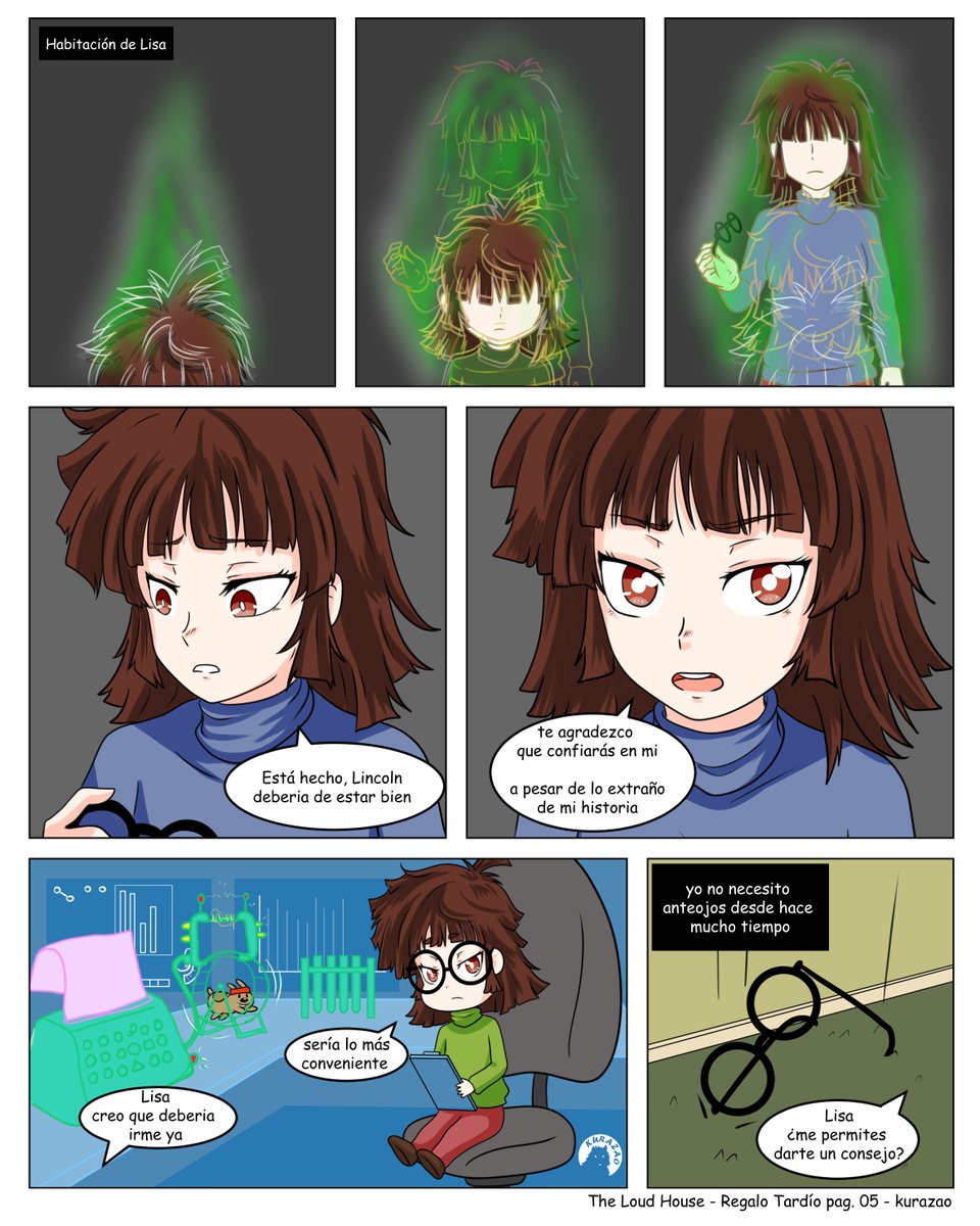 the loud house Regalo Tardío (pag. 3, 4 y 5)

nota: se lee de izquierda a derecha

#theloudhouse #gift  #comic #drawing #manga #myartwork #kurazao #lisa_loud #regalo