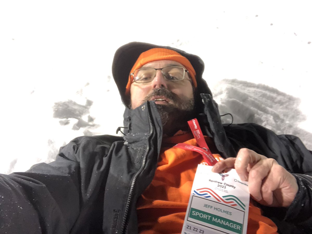 footycoachca's tweet photo. @RC2023OWG #OWG2023 #BestGamesEver #RenfrewCounty Opening Ceremonies Selfie https://t.co/iPEORQYUPj