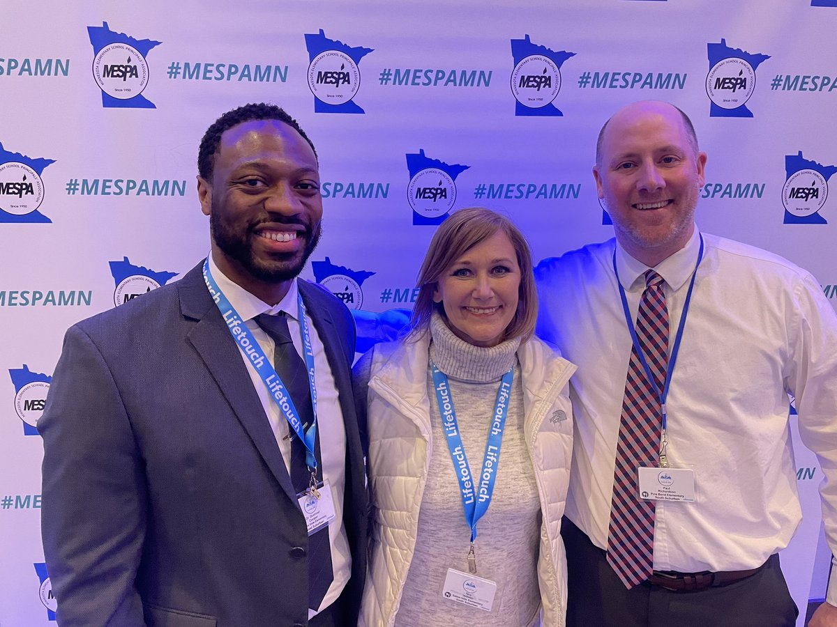 Great to connect with my predecessor at Pine Bend @Quennel_Cooper and my colleague @SHchangemakers at @MESPAprincipals Time with such great minds is inspiring!