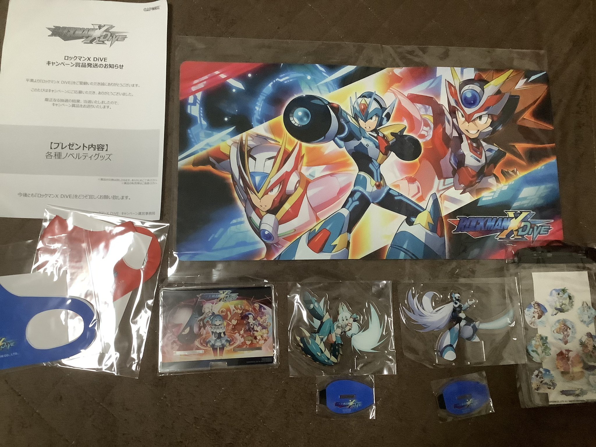 【非売品】ロックマンX DiVE 限定アクリルスマホスタンド - 鷹岬諒先生 非売品】ロックマンX DiVE 限定アクリルスマホスタンド - 鷹岬諒先生