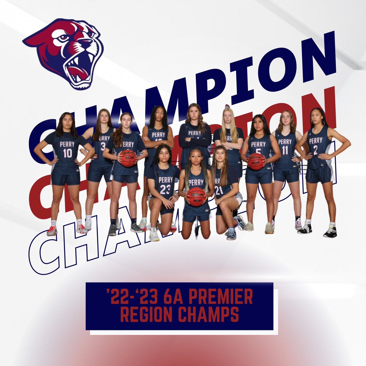 2022-23 6A Premier Region Champs. Job’s not done. 

#PerryPride