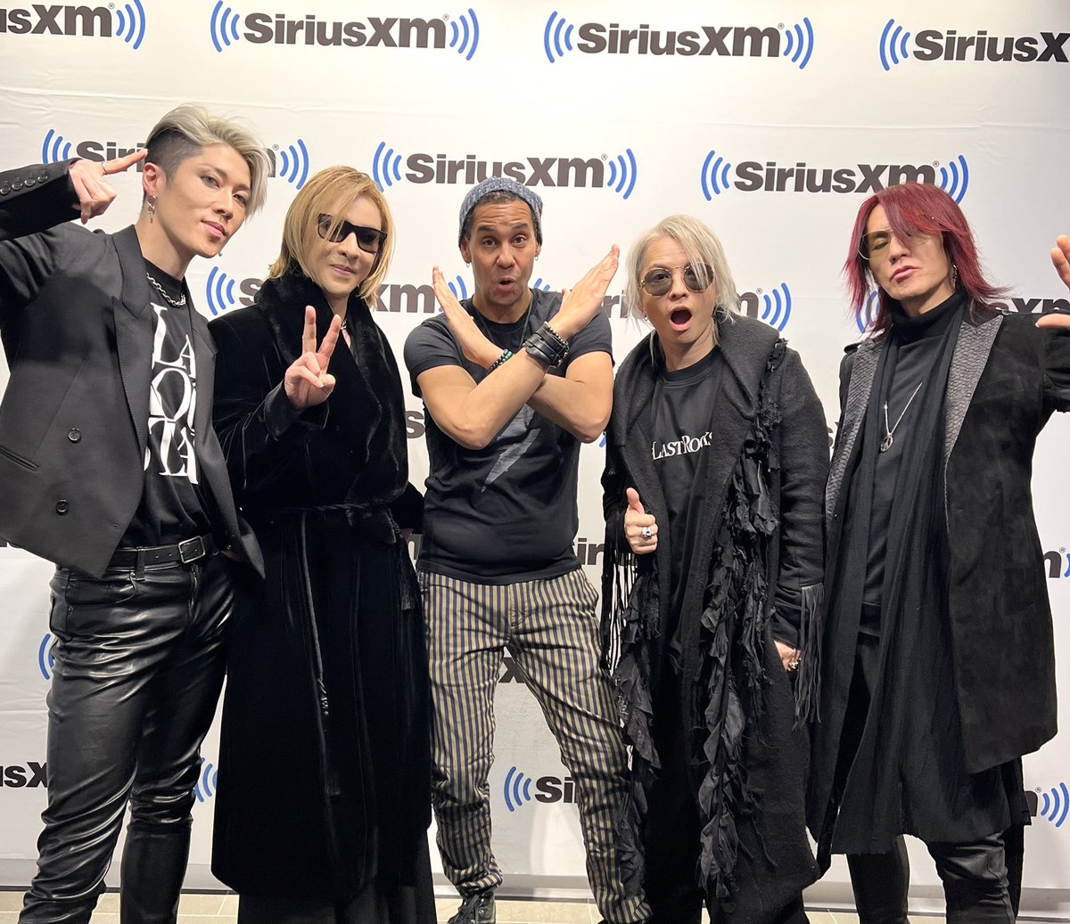 TheNotoriousNIK's tweet photo. Peace to my dude @YoshikiOfficial and @LAST_ROCKSTARS #Jrock “ World domination“ has begun! 🤘🏽 thanks for coming by to talk to us @siriusxmvolume you rawk!! #YOSHIKI #YOSHIKIさん #XJAPAN #rock #glamrock #ClassicalMusic #LEGEND! https://t.co/jXMvqm11IT