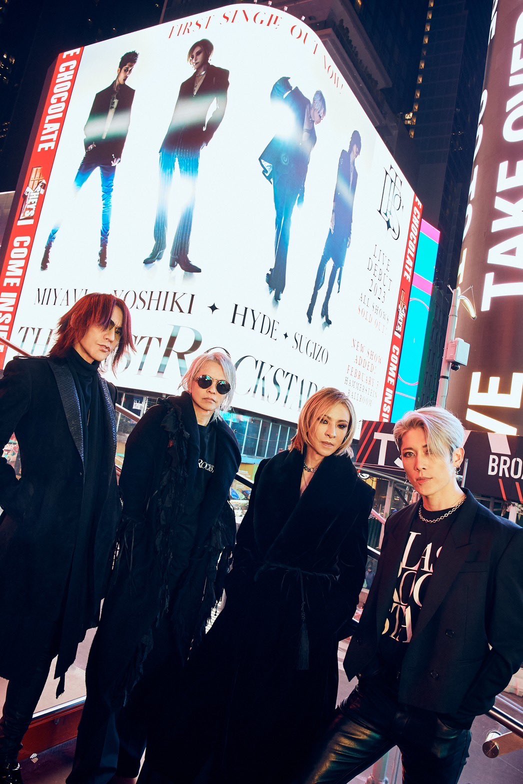 YOSHIKI HYDE SUGIZO PRINCIPE DI BOLOGNA｜メンズ