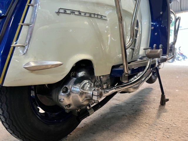 SSCvietnam's tweet photo. Classic ,modern, vintage , electric we have it covered #EBretta #EV #Lambretta #Li175 #72v3000w #Plug&Play https://t.co/XoiitAMNMy