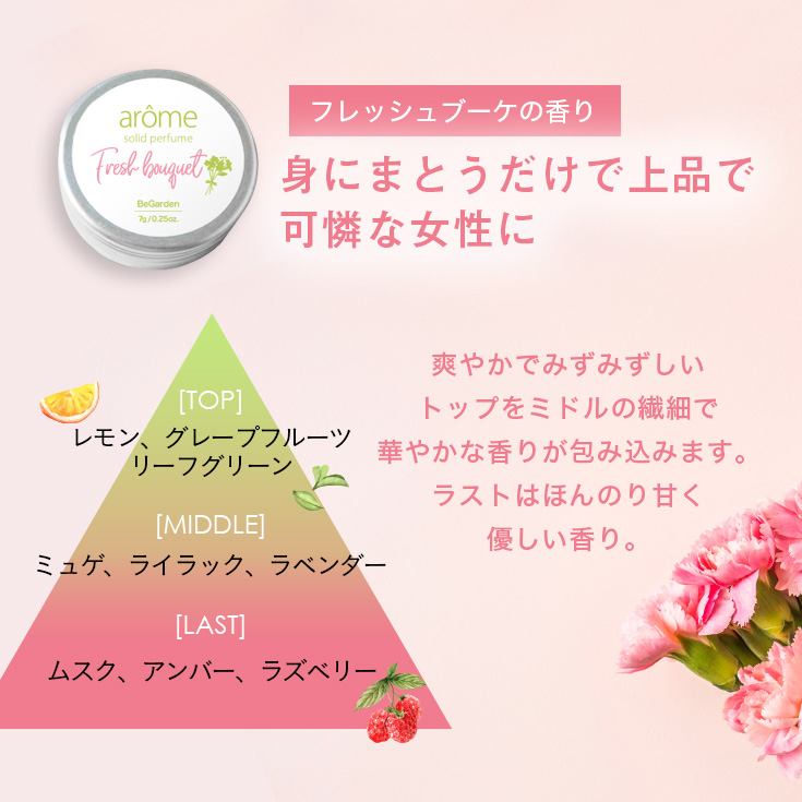 be_garden's tweet photo. おはようございます!
大阪市の天気は☁/☀
練り香水アロームの新作が出ました!
可憐な女性をイメージした
🌸フレッシュブーケの香り🌸
爽やかでめちゃくちゃいい香りですよ♪
数量限定で発売中です(`・ω・´)
#企業公式が毎朝地元の天気を言い合う
#BeGarden https://t.co/BV3IBTN0W3