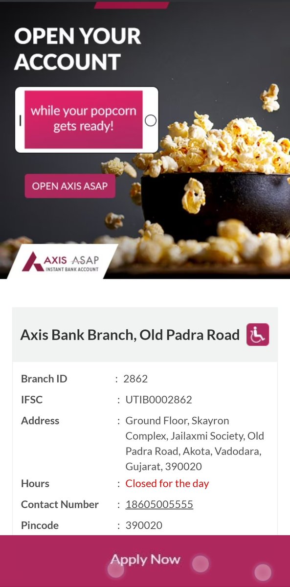 Akhil3011's tweet photo. @AxisBank #Advertising #Quick #BankAccount opening services
#Misleading #fake 
I am behind this branch from last 10 days for my account opening and still waiting.. by the way I am their 15 year old customer still this thing happening with me
#AxisBank #misleadingCampaign https://t.co/Sml8lvbSGE