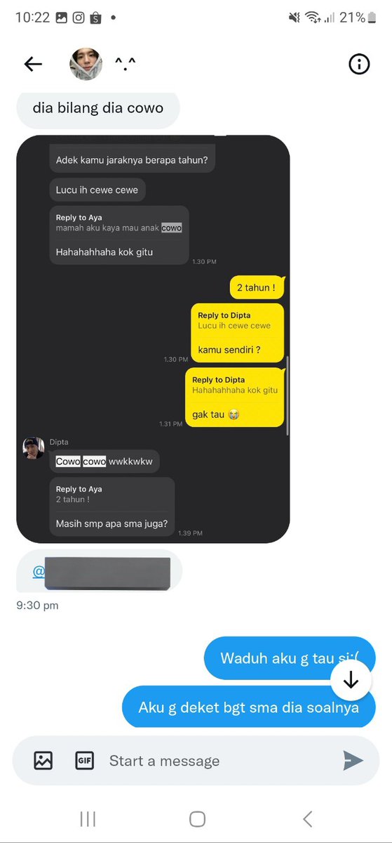 ebulliencce's tweet photo. 2. Mencari akun priv talent kami dan melanggar batasan duna rent.

Yang bersangkutan mencari akun dan identitas rl talent kami lalu dm salah satu client dari talent lain yang masih berada dinaungan kami. https://t.co/G4F1CmhJNp
