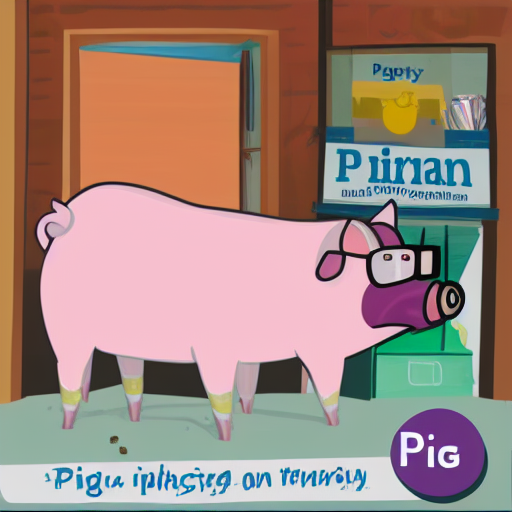 pig pharma #AIArtwork