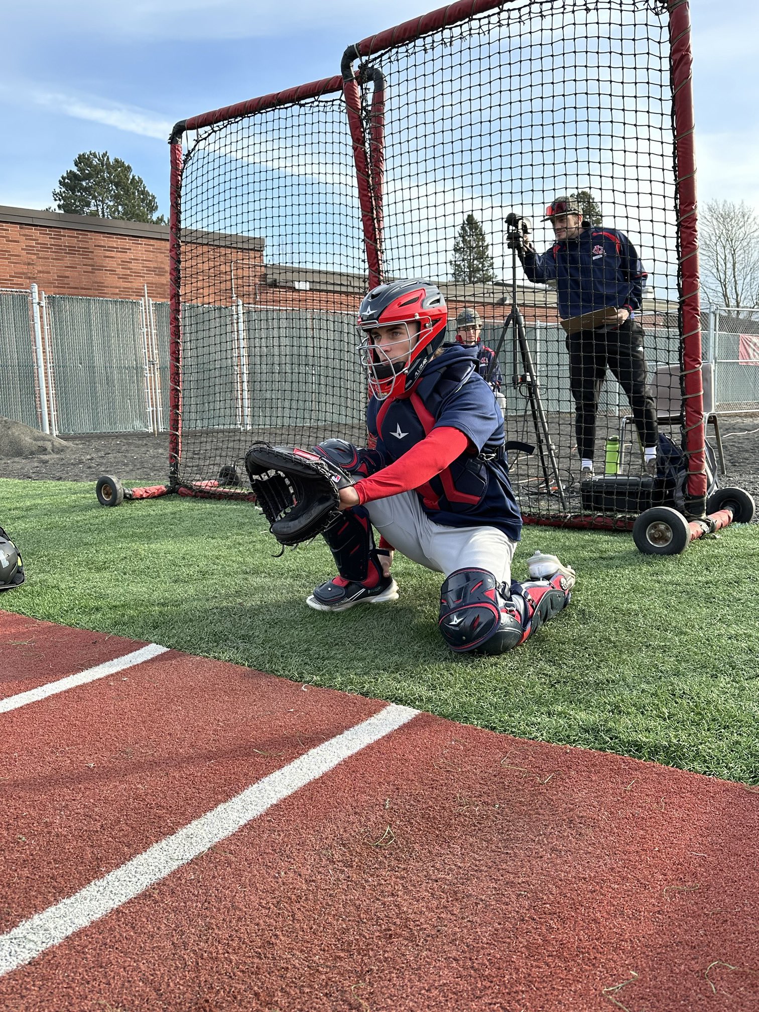 Lower Columbia Baseball on Twitter "Red Devil catchers checking in on