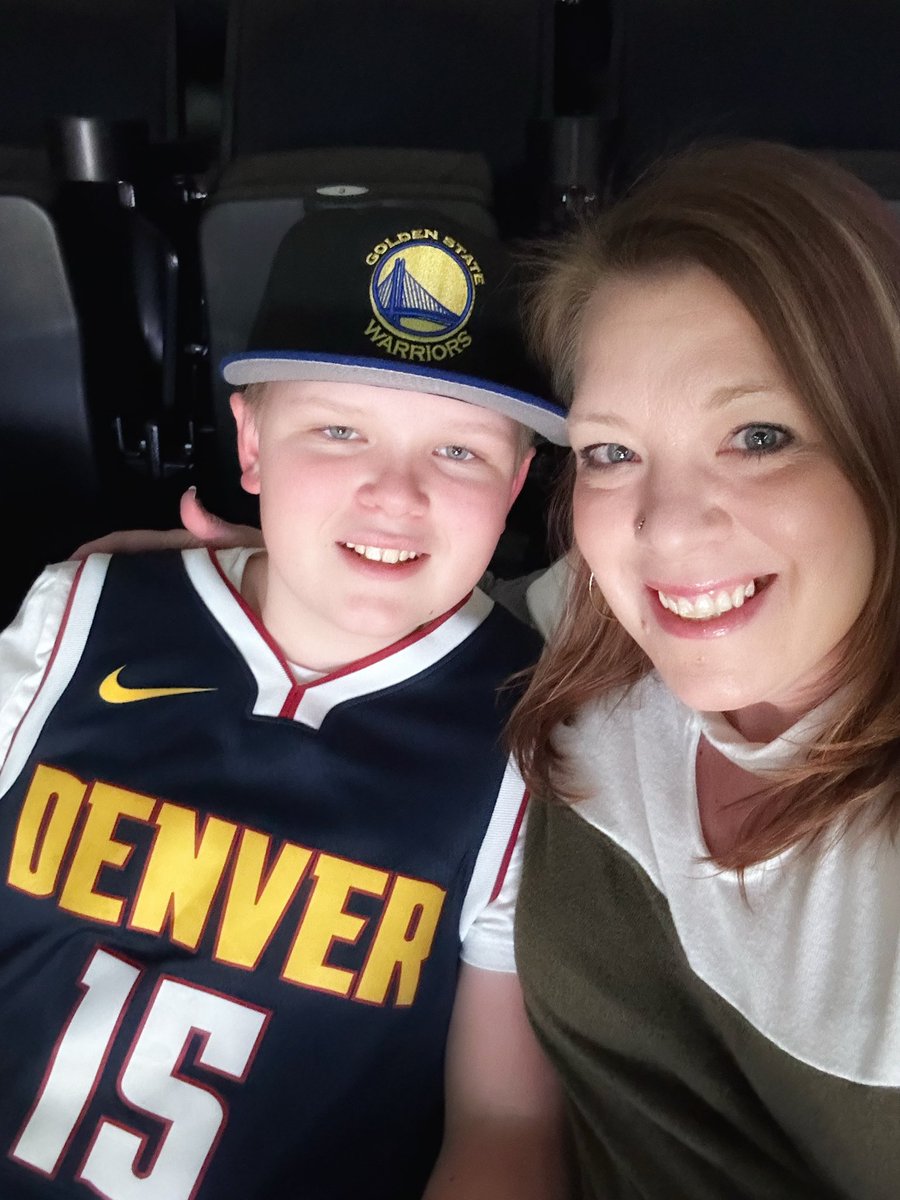 Jude is cheering 📣 for both teams tonight! Let’s go <a href="/nuggets/">Denver Nuggets</a>! 🏀 Let’s go <a href="/warriors/">Golden State Warriors</a> ! 🏀 

#MileHighBasketball #DenverNuggets