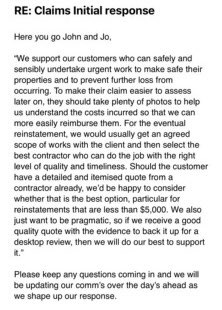 Samrdyson's tweet photo. @RichardHills_ And this email response from an insurer stating the above $5000 limit. Best to check with your insurance though on this one https://t.co/9VOwmQ2YBk