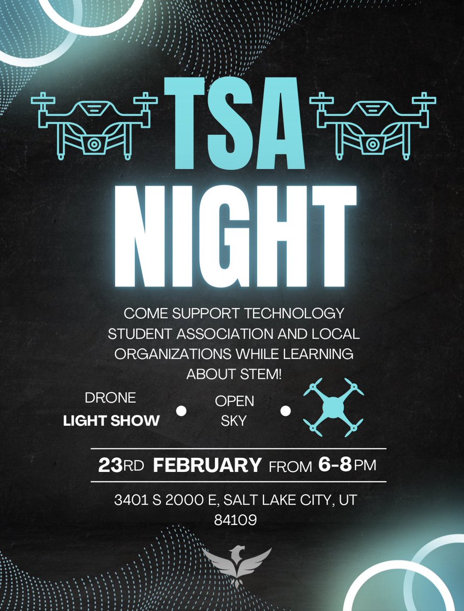 OlympusTSA's tweet photo. Don’t forget to come check out TSA night on the 23rd! #OHS #EJH #OlympusTSA #TSA #Utah #CTE #STEM #UtahEvents https://t.co/AVbnp03VtB
