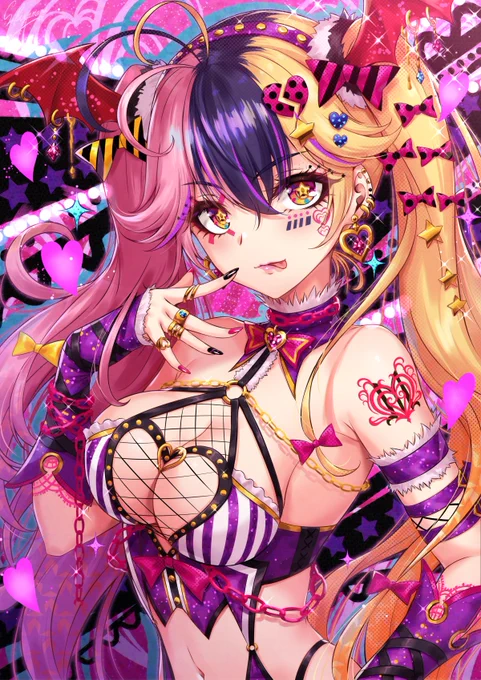 #ツインテールの日 ツインテギャルサキュバスちゃん 