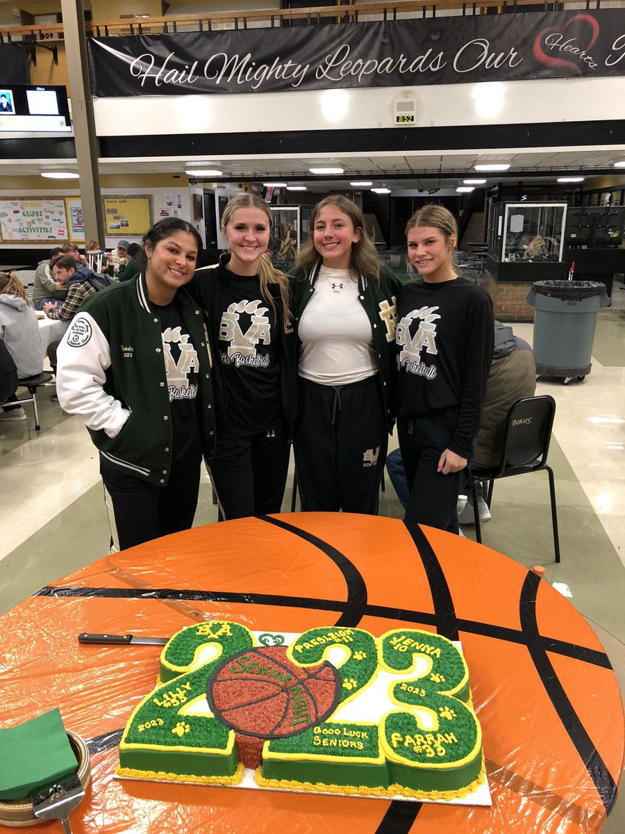 BVAbasketball's tweet photo. Great team win 53-45 on over a solid LH team! 
•Jenna Dawson, 17 points
•Farrah Reader, 13 points

Special congratulations to our class of 2023! Cannot wait to see what the future holds for each of them. 

We hope to see you at EF on Monday for a huge section match up!! 🏀 https://t.co/LV4uEGEXbi