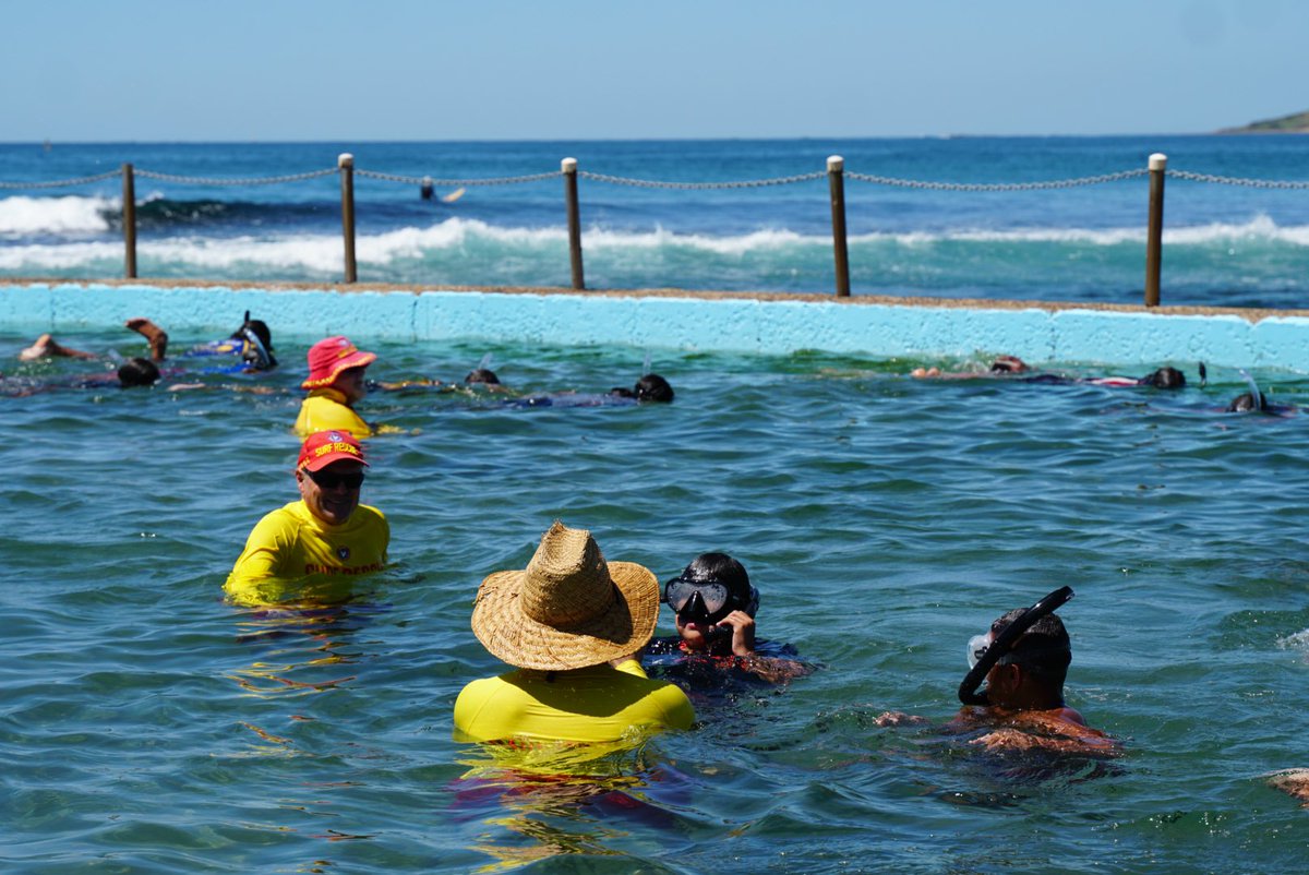 Met some gorgeous kids from Western NSW at South Narabeen today - for some it was the first time at the ocean! Many were isolated during flooding at Brewarrina last year, which meant their trip here was delayed. They travelled 9+ hours to get here today!🌊#bushtobeach <a href="/abcnews/">ABC News</a>