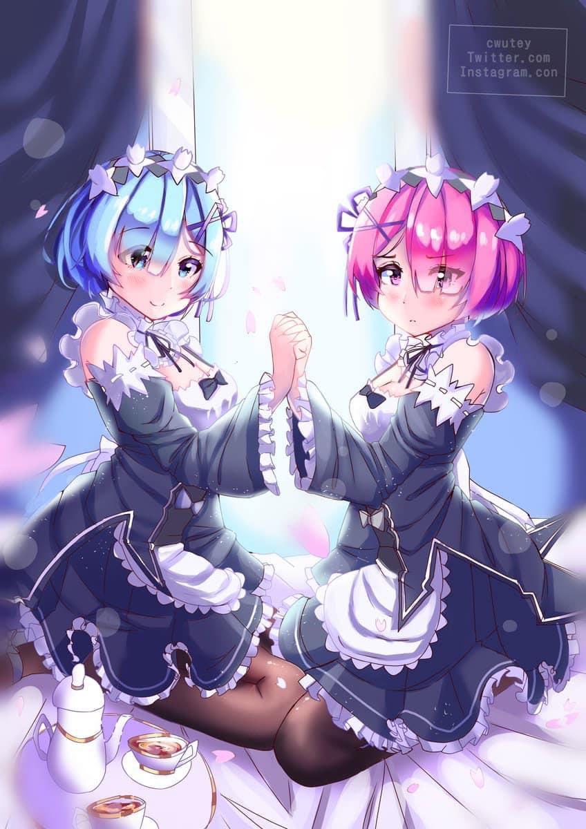 GundamBassExe32's tweet photo. Happy Birthday to the Oni twins Ram and Rem!🎁🕯💖💙😊🎂🍰🧁🎈😎 In re zero
@briannanoellek @RyanBartley #ReZero #ramandrem https://t.co/MrVTVQyNst