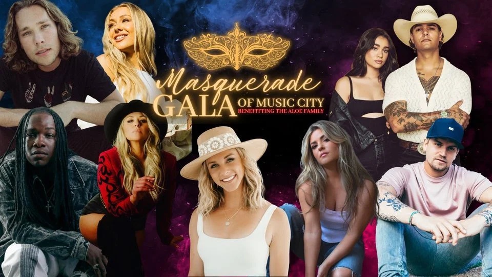 hot1067's tweet photo. Grab your sparkly masks &amp; dancing shoes! HOT 106.7 is SO excited to be the official radio partner of the Masquerade Gala of Music City! 

Enjoy live music from an INCREDIBLE lineup &amp; support the Aloe Family nonprofit.

Tickets here: https://t.co/Hiew9snUPC https://t.co/72X0E0qVOl