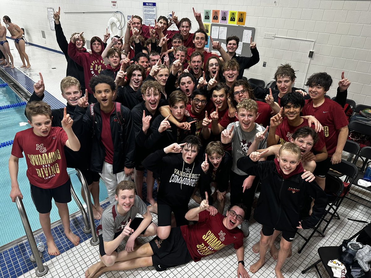crimsonboysswim's tweet photo. Conference Champs and 2 pool records (1 was from 1987)!!! Way to go Crimson. https://t.co/dgyiD4Ox7K