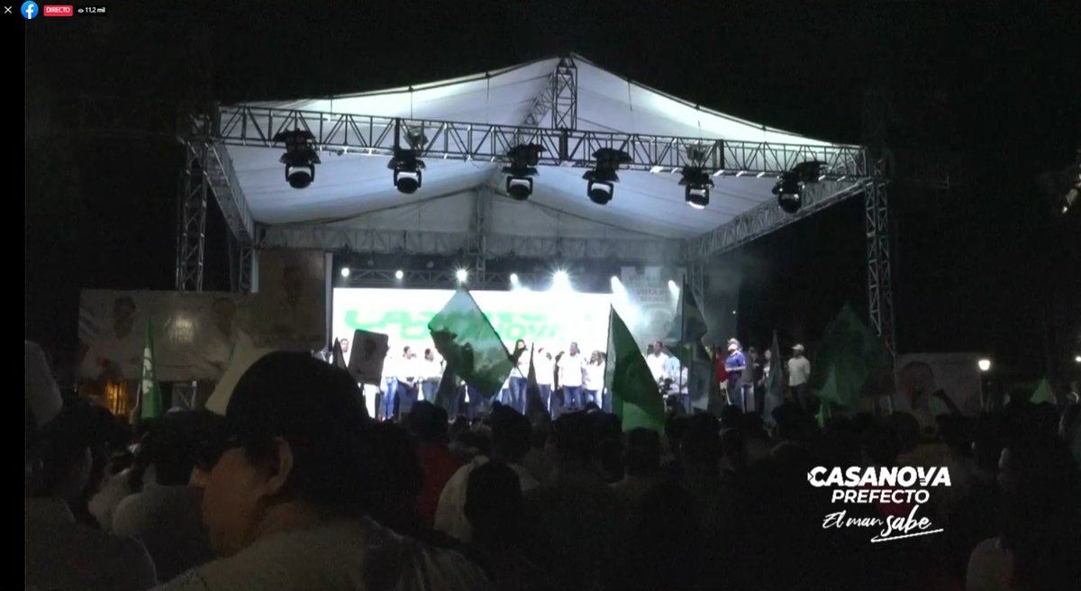 ManabiUnidad's tweet photo. A esta hora miles y miles de ciudadanos se dan cita en el parque Eloy Alfaro de Portoviejo, para respaldar al futuro prefecto de Manabí Agustin Casanova y todo el equipo de candidatos que representan la unidad provincial.
El video EN VIVO aquí
https://t.co/Q2gQ3rgu5A https://t.co/eSxdJliUO5