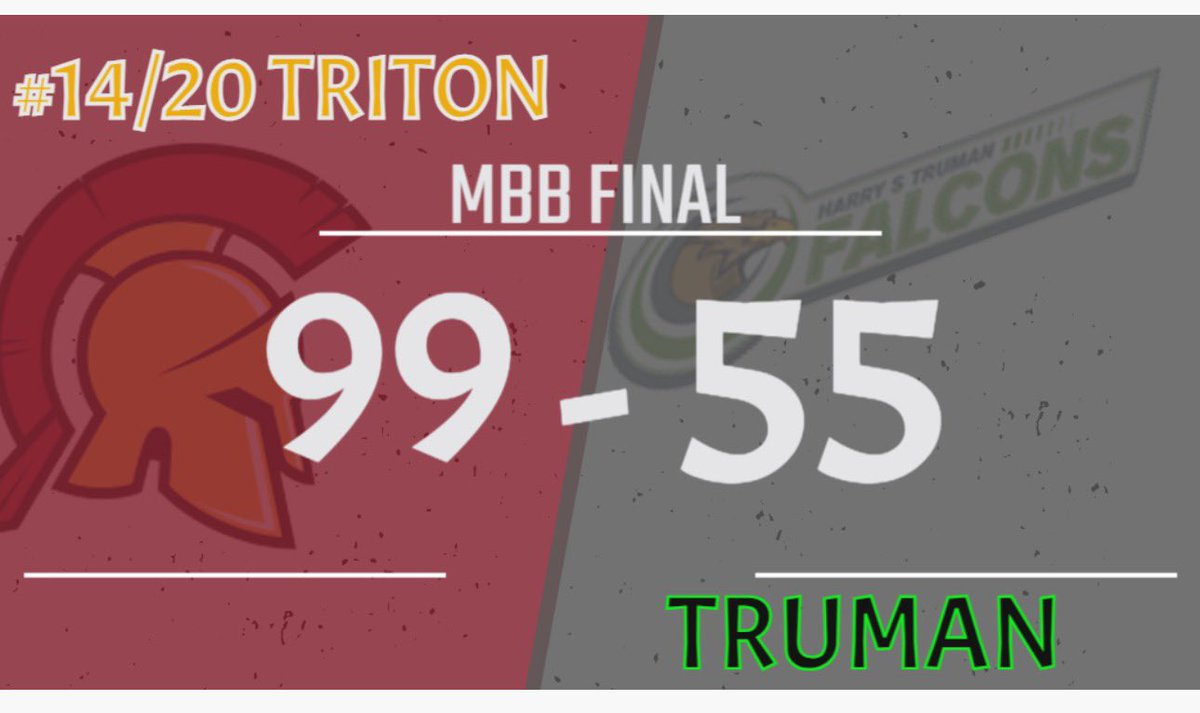 Triton remains unbeaten in region four play with win over Truman. 6’9 FR G Keyondre Young 25pts 7rebs 6’4 SO G Brandon Muntu 20pts 5rebs 6’0 FR PG Kimahri Wilson 18pts 7ast 6’1 FR PG Devon Barnes 10pts 4ast @JUCOadvocate @JucoRecruiting @TheNielsenFile @JucoHoopScoop