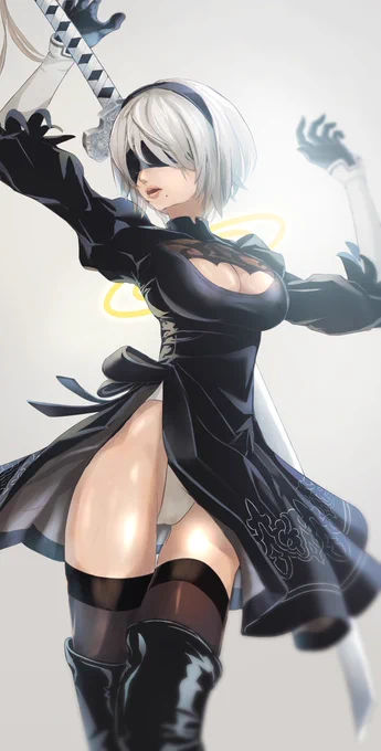 NieRAutomata  2Bアニメからの新参です(クリック推奨)#NieR #ニーアオートマタ 