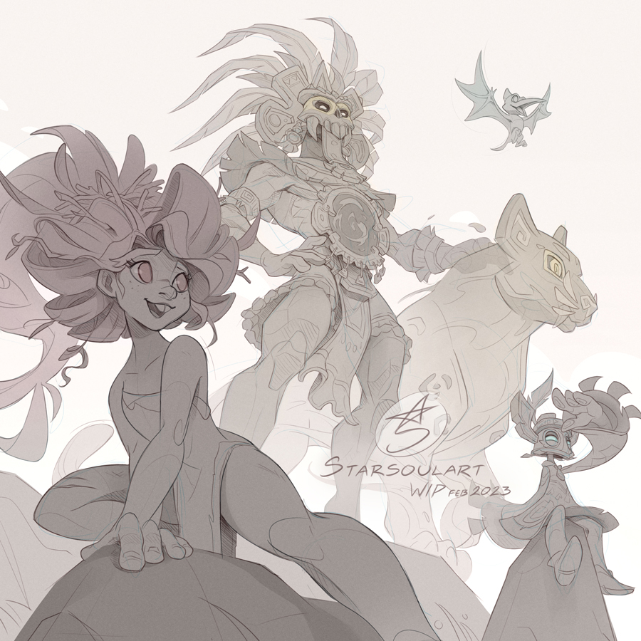 Revisiting more original characters!