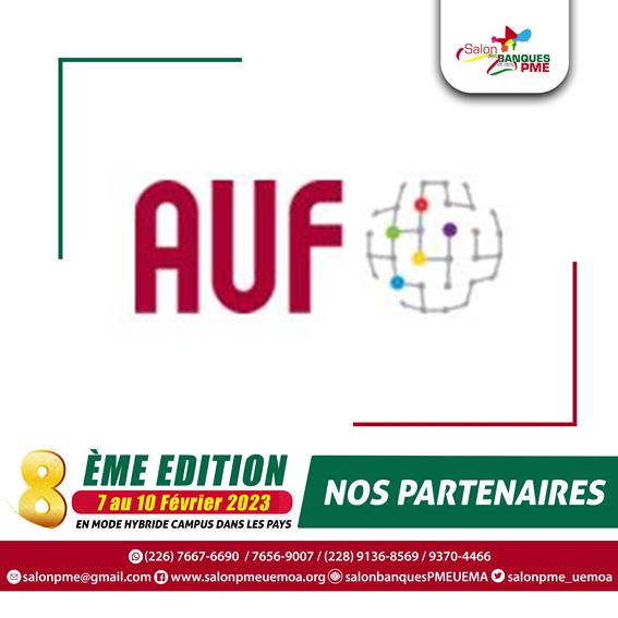 #🄿🄰🅁🅃🄴🄽🄰🄸🅁🄴 #𝗦𝗕𝗣𝗠𝗘_𝗨𝗘𝗠𝗢𝗔
Les Centres Numériques de la Francophonie de #AUF, interconnectés dan les Pays de l'UEMOA, abritent les #CampusSBPME.
🇹🇬 🇧🇯 🇧🇫 🇲🇱 🇳🇪 🇨🇮 🇸🇳 🇬🇼 
Suivre également en ligne les #Panels, #Masterclasses, et #Pitchs de projets