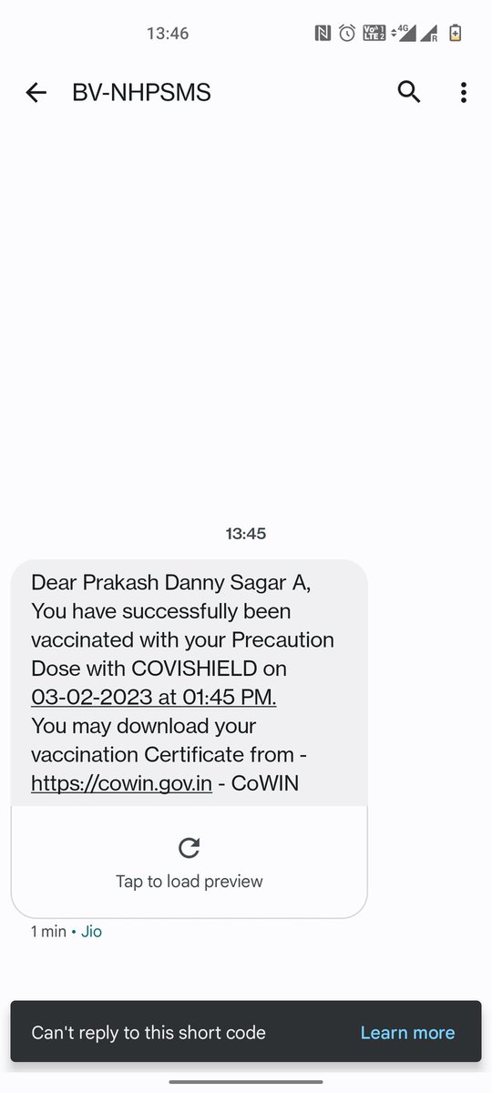yours_danny's tweet photo. @PMOIndia  @AndhraPradeshCM  Who vaccinated me? 
I'm on a MS teams call at office.
I'm neither at a PHC or a private hospital to get vaccinated. https://t.co/jDtsx7Q8YA