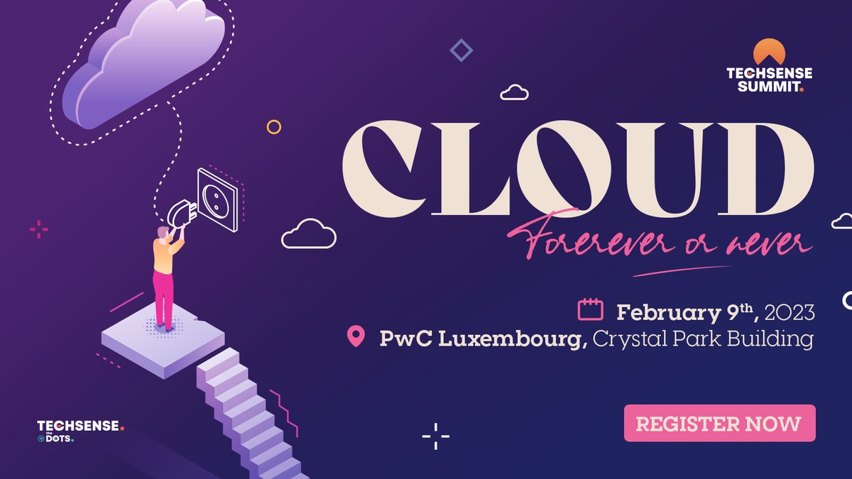 TechSense_Media's tweet image. D-6  #TechSenseSummit, #Cloud forever, or never!&quot; 

☁️ Why migrating to the Cloud is a necessity today? What are the local stakes, challenges, and ambitions in comparison with the #European market?

📰 Find out the answers by registering for the D-Day:
techsense.lu/techsenseevent…
