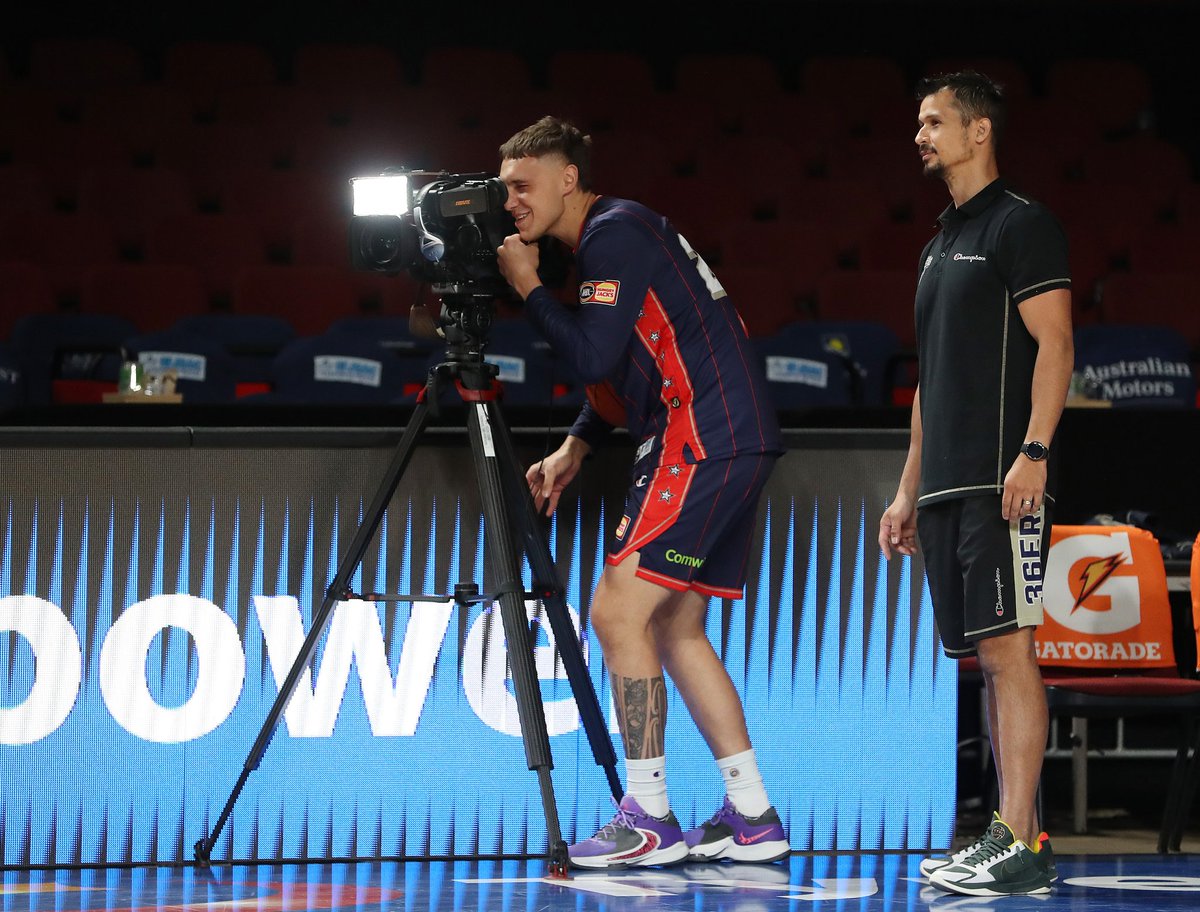Adelaide36ers's tweet photo. SHOWTIME! 🎥

📺 -@ESPNAusNZ + @kayosports https://t.co/E22lmTr7JK